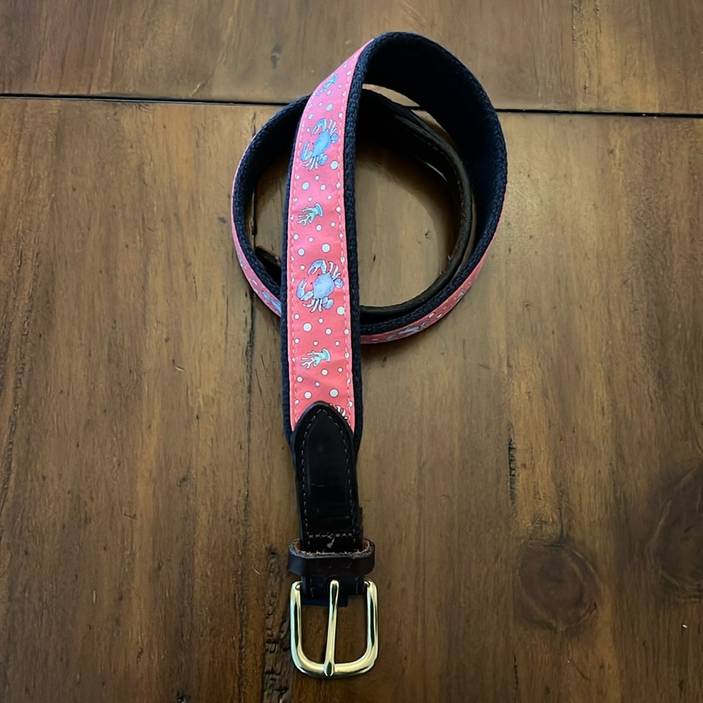 Vineyard Vines Crab Boys Belt